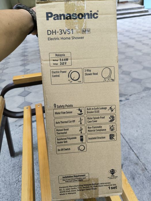 Продаётся проточный водонагреватель Panasonic DH-3VS1