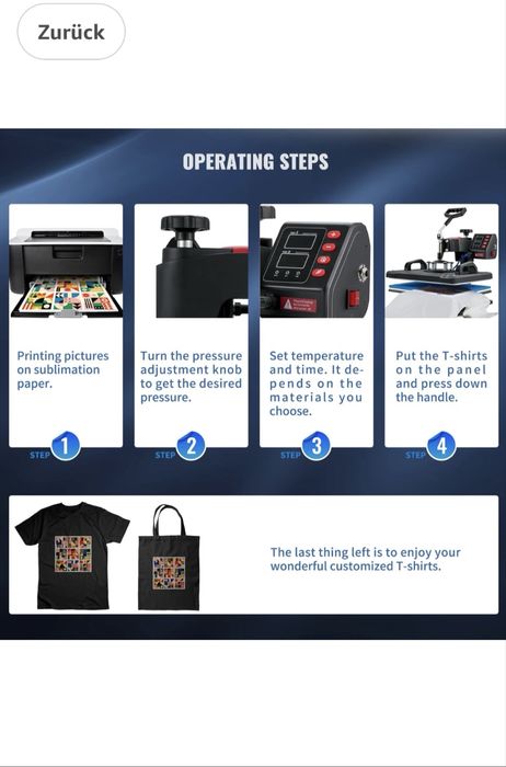 Машина за сублимация Vevor