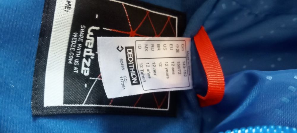 Geaca ski copii Wedze 12-14 ani