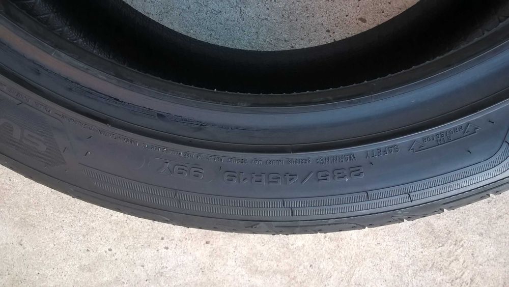 O anvelopa vara 235 45 19 goodyear F1 asymmetric 3 cu 8 mm 2021