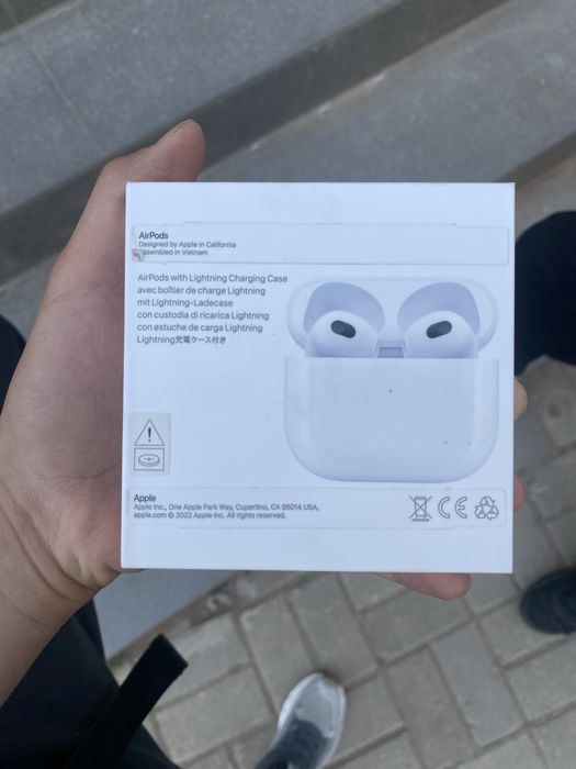Airpods 3 новые вобше не использывал