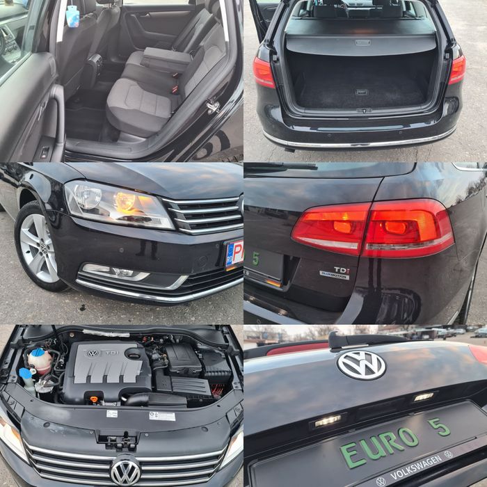 Vw Passat B7 Highline 2013 * 1.6 TDI * Euro 5 * Navi * Klimă * Senzori