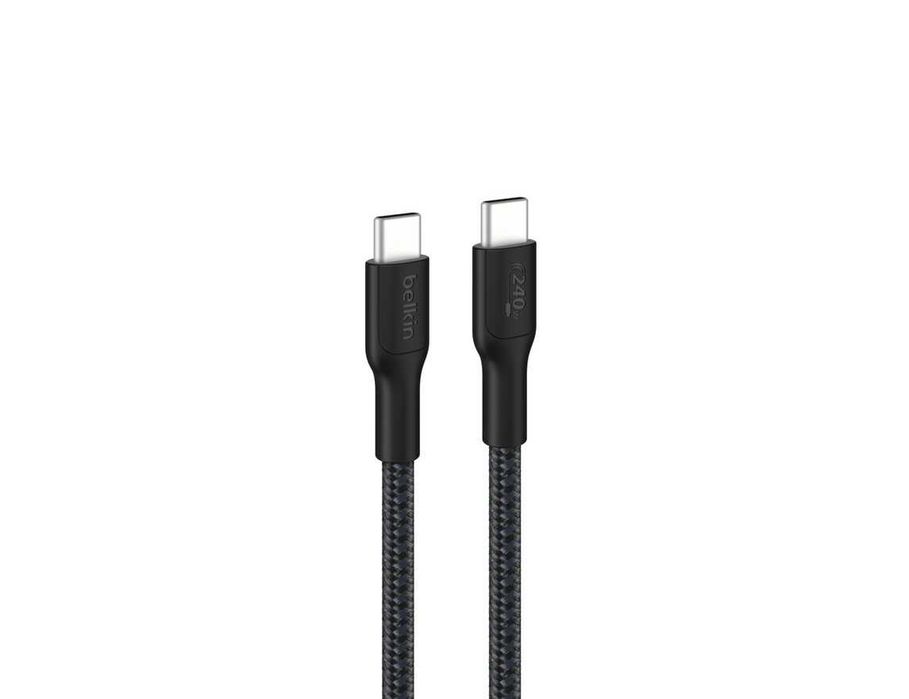 ( Кабель Belkin USB C 3M 240W Braided Cable Black