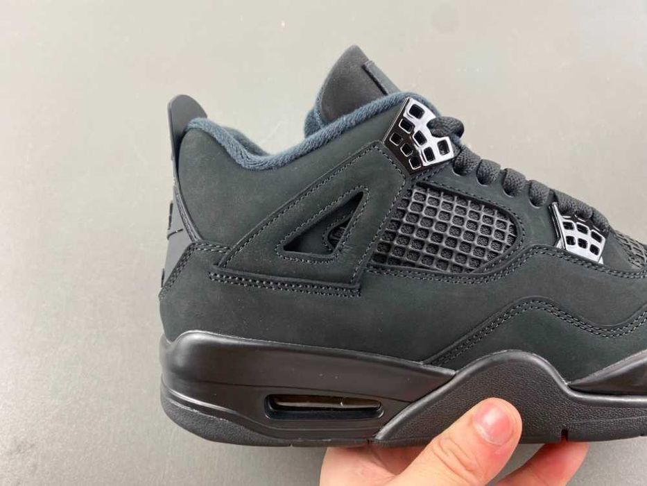 Nike Jordan Retro 4 Black Cat Мъжки Дамски Маратонки