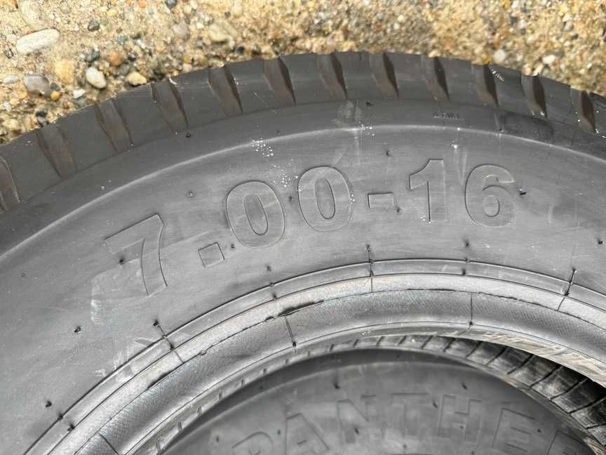Anvelope noi 7.00-16 cu 10 pliuri pentru remorca marca PANTHER