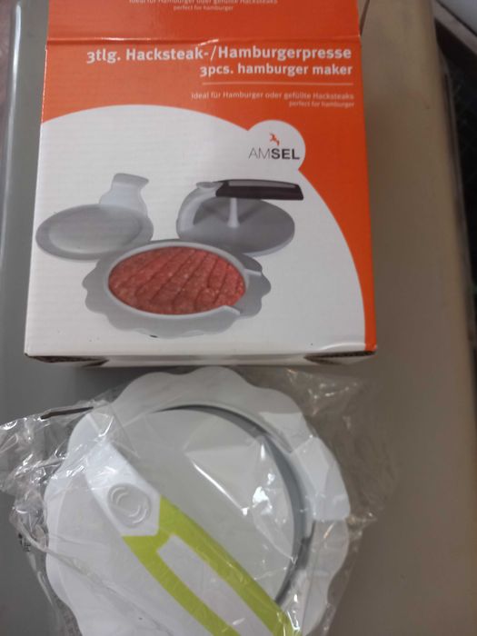 Presã pentru carne de hamburger