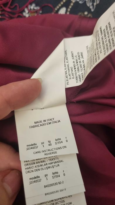 Rochie Max&CO cu franjuri masura 40IT,noua ,Made in Italy.