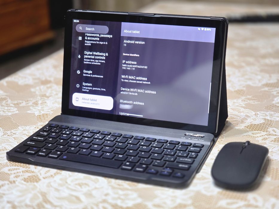 КАТО НОВ - Таблет : Crelander 10.1" 128 / 8gb