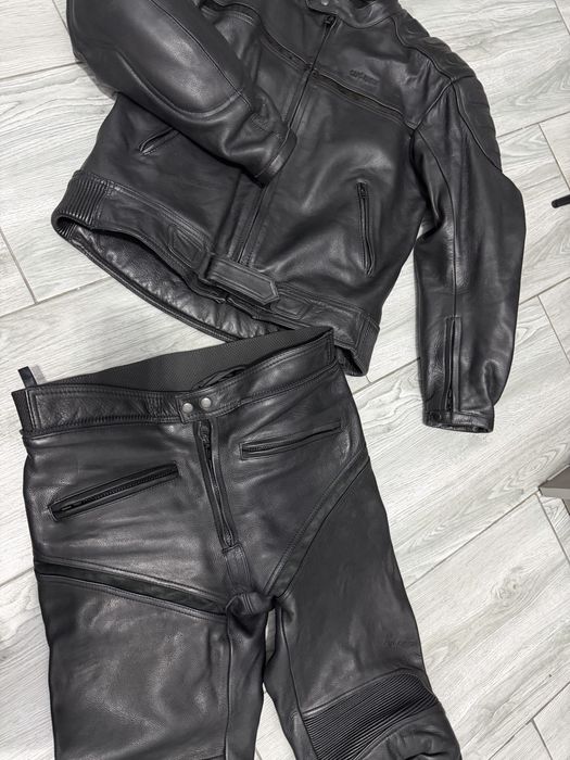 Costum moto piele Cafe Racer