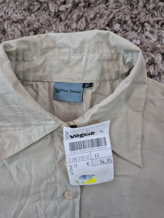 Camasa dama bej Fashion Street (Vogele) marimea 40
