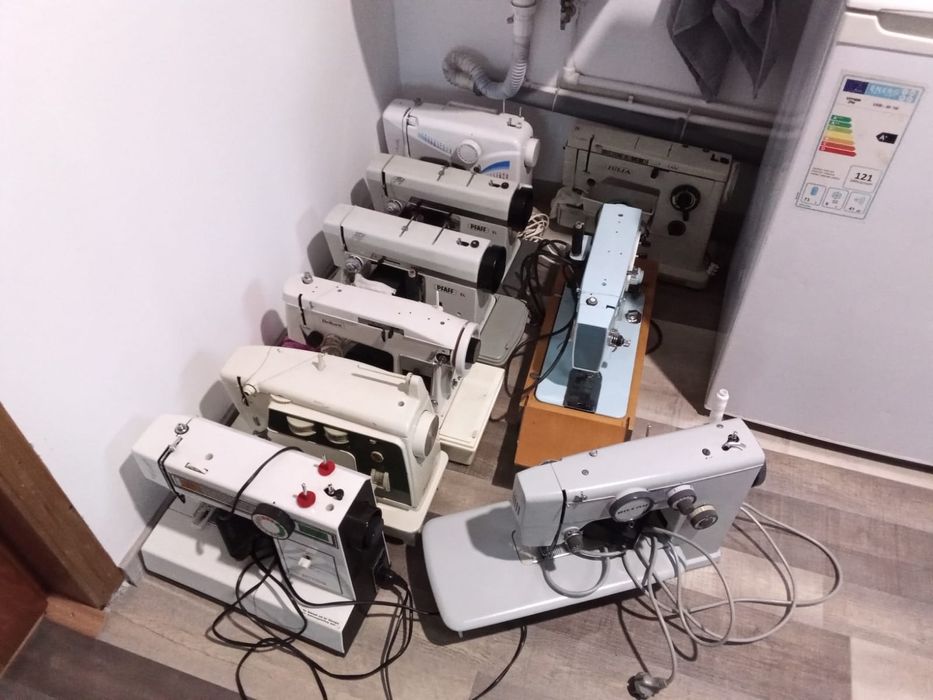 Vând și repar mașini de cusut și piese de schimb