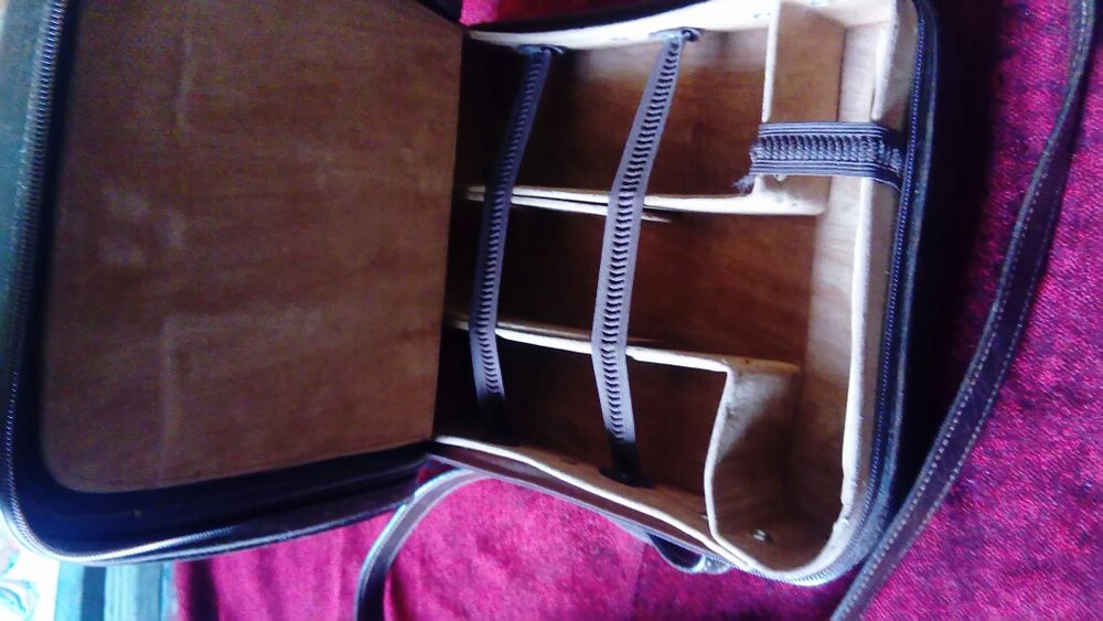 Куфар за професионална фотографска техника нов твърда кожа