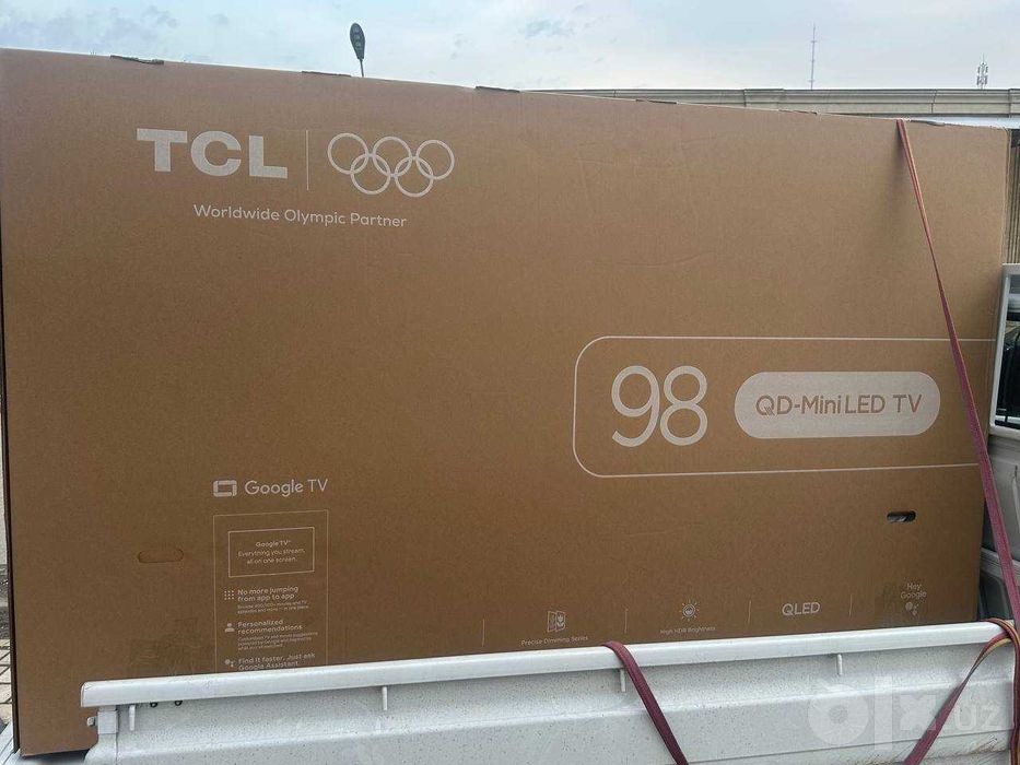 Телевизор TCL 98C6K 2025 QD-MiniLED 144hz Со склада УСТАНОВКА ДОСТАВКА