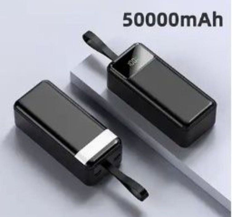50000 mAh-Baterie externa cu afișaj led și lanternă