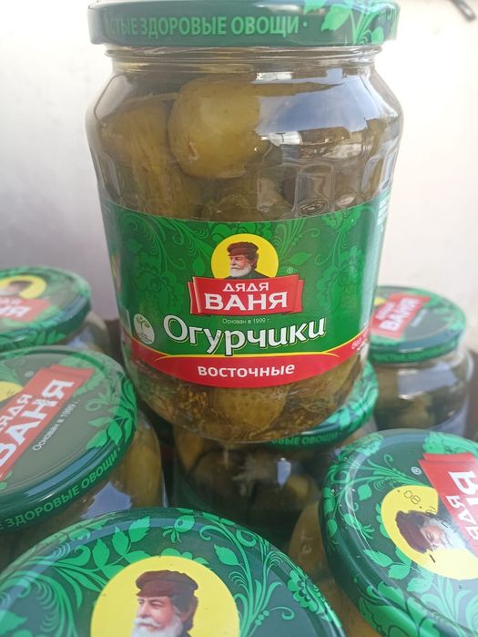 Маринованные огурцы.