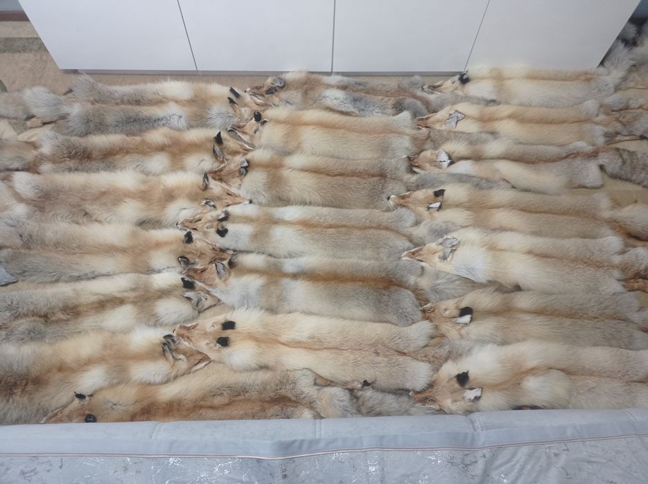 Натуральный мех . Лиса.