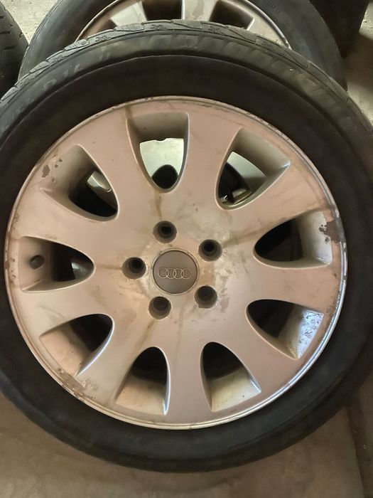 Set 4 jante aliaj R16 Audi originale