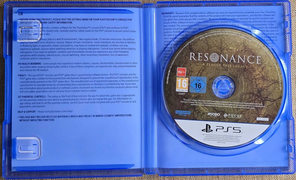 Resonance: A Plague Tale Legacy (PS5)