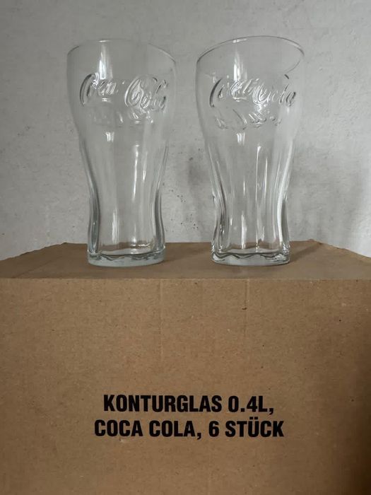 Vând set pahare Coca Cola  0,2 0,3 0,4l