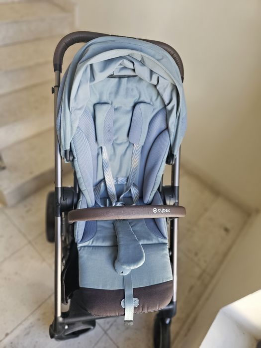 Бебешка количка Cybex Balios SLux ТРЕ Sky Blue 2023