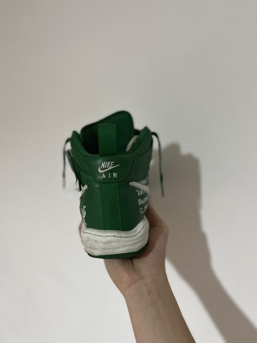 Air force 1 High X Off White Pine green