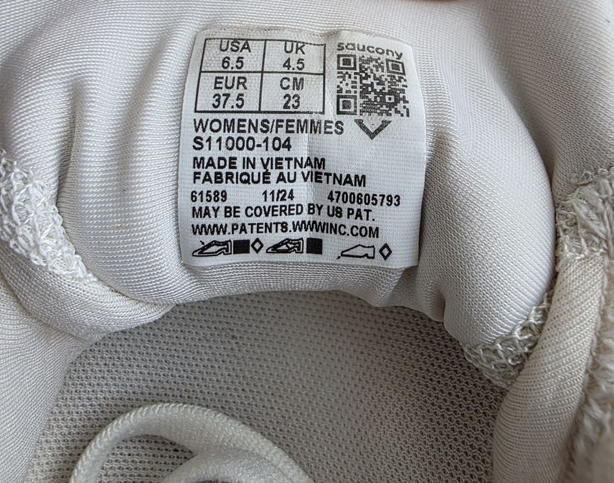 Saucony Ride 18 W Vanilla