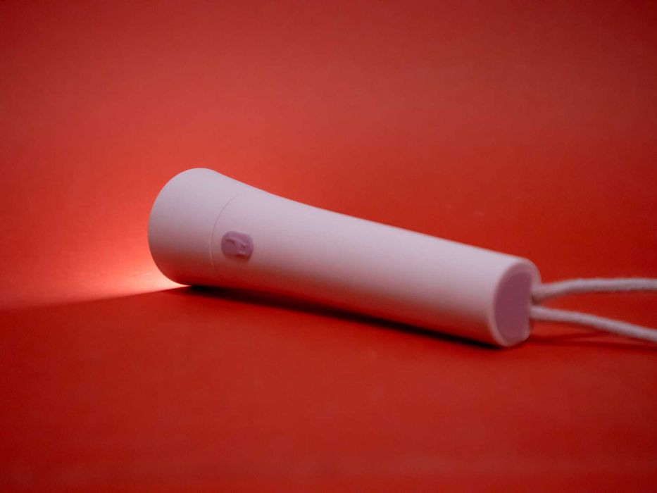 Lalarma Flashlight Rosa Премиум LED Фенерче USB-C Като Ново Розово Акумулаторно