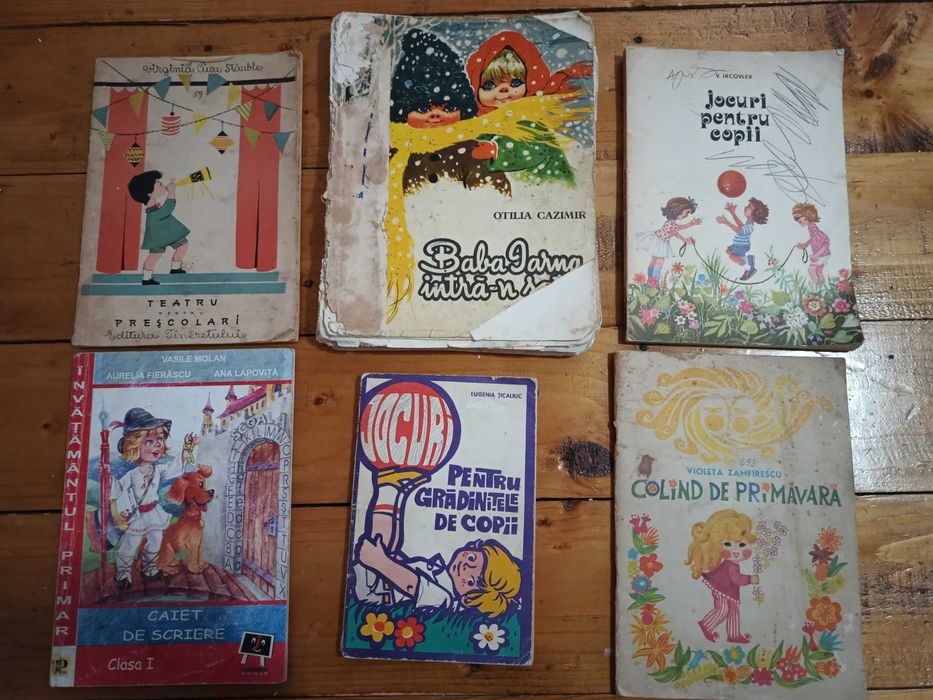 30 Carti tematică didactica/școlară,reviste/vechi'70/scoala Prescolari