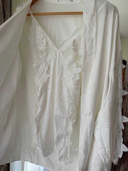 комплект халат и неглиже