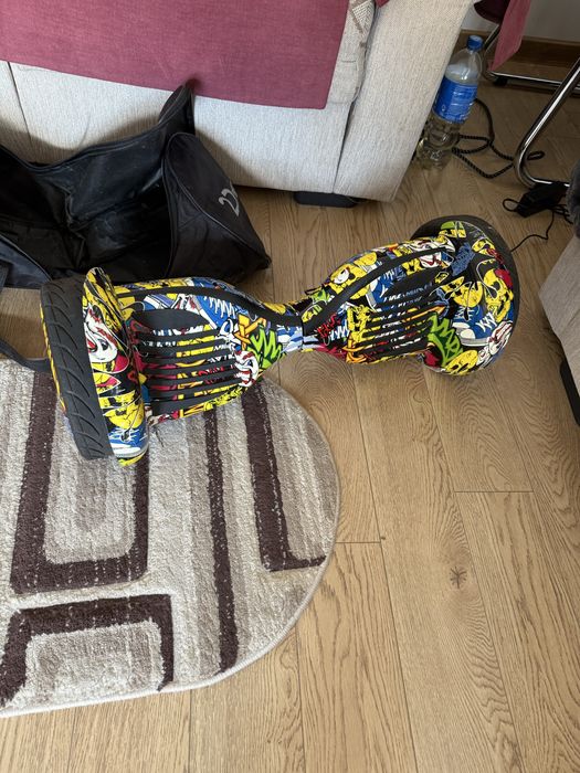 Hoverboard folosit foarte puțin .