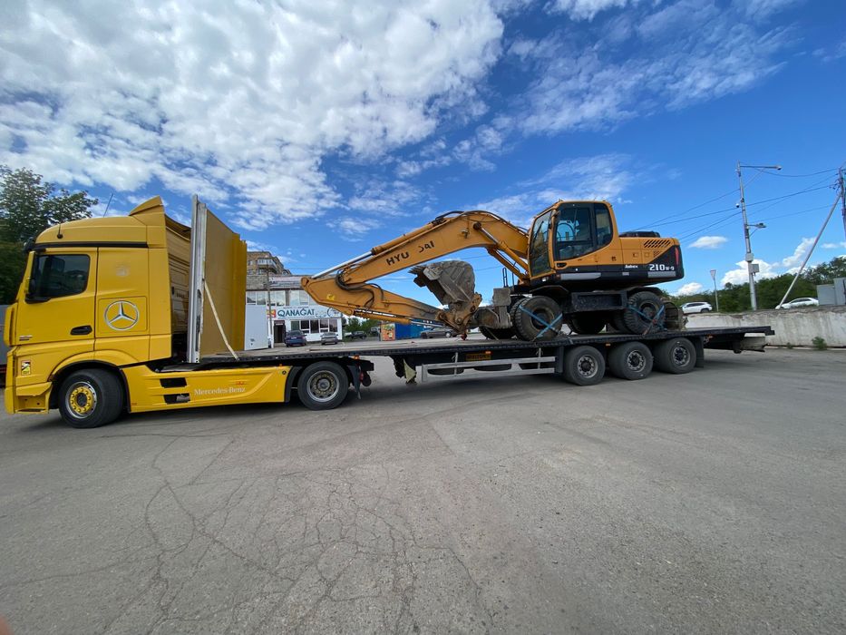 Услуги колесного экскаватора