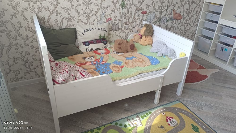 Детская кроватка Икеа шкаф