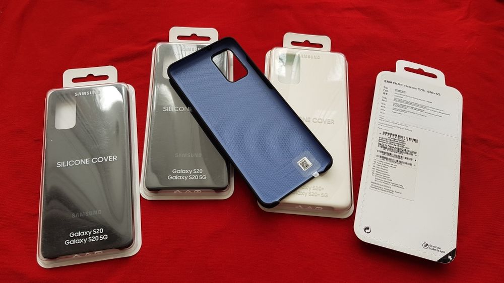 Husa Silicon Originala Samsung Galaxy S20 si S20+ plus Noua