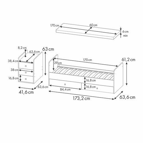 Transformer bolalar krovati komplekt 150$