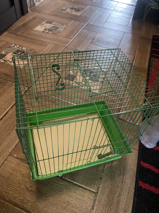 Клетка переноска для хомяков