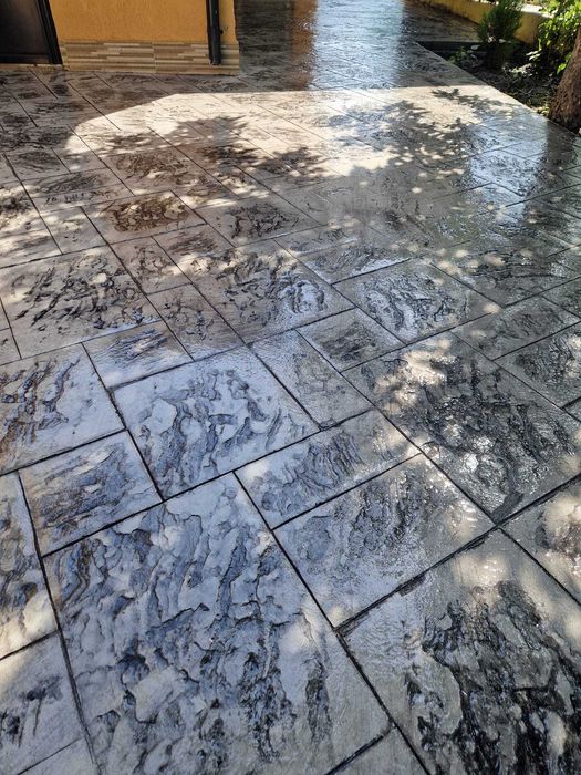 Beton amprentat in Pitesti, Mioveni, Campulung, Curtea de Arges