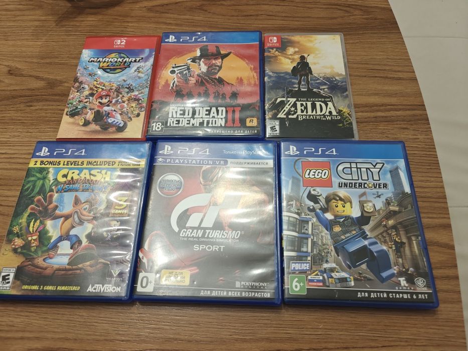 Игры на PS4, Playstation Vita, Nintendo switch (2)