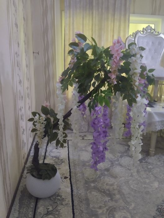 Искусственные деревья. Сирень дерево, мажнунтол, орхидея .