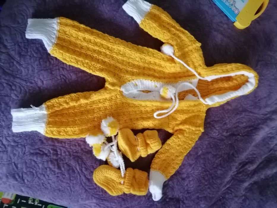 Комбинезон вязаный