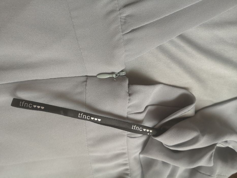 Официална синьо сива рокля tfnc london