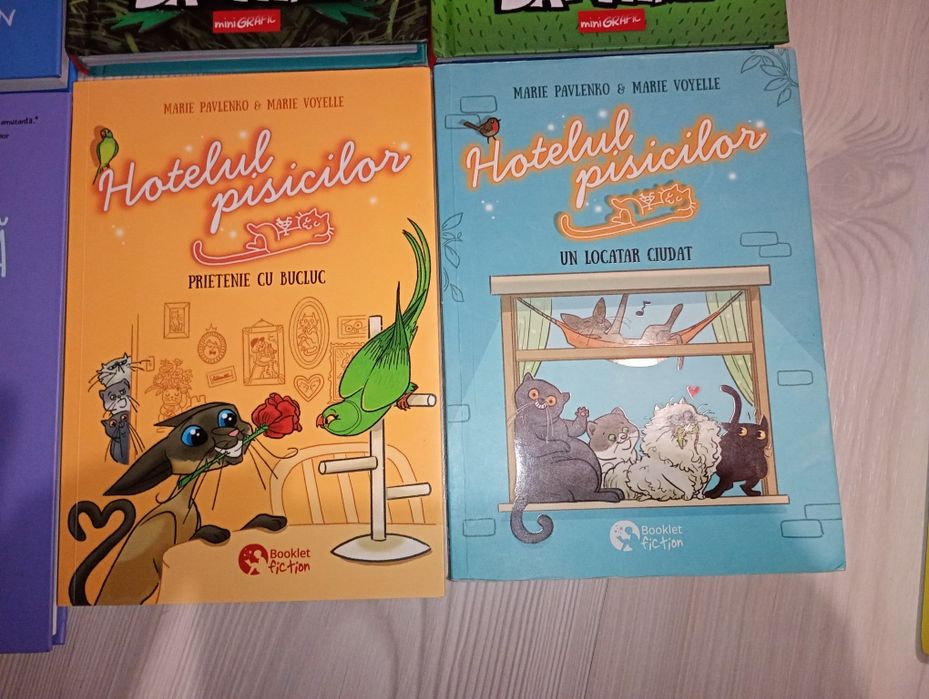 Pachet cărți pentru copii "Hotelul Pisicilor"