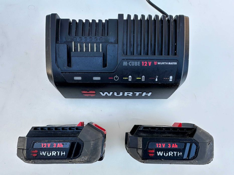 Wurth ABS 12 COMPACT M-Cube - Акумулаторен винтоверт 2x12V 3.0Ah