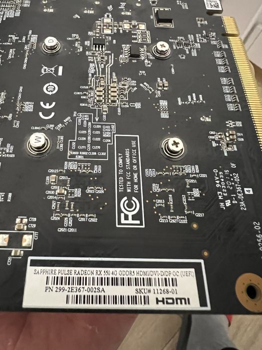 Rx 550 4gb AMD placa video