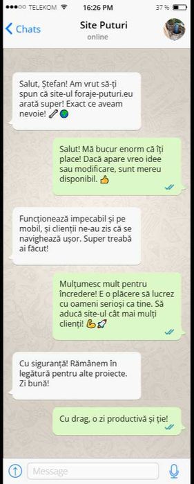 Creare Site de Prezentare Realizare Pagina Web Promovare Website SEO