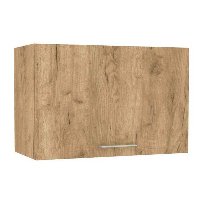 Bucatarie stejar + crem mat, 240 cm