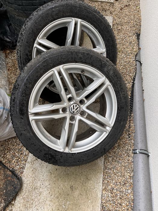Jante vw audi skoda seat  r17 cu anvelope ms
