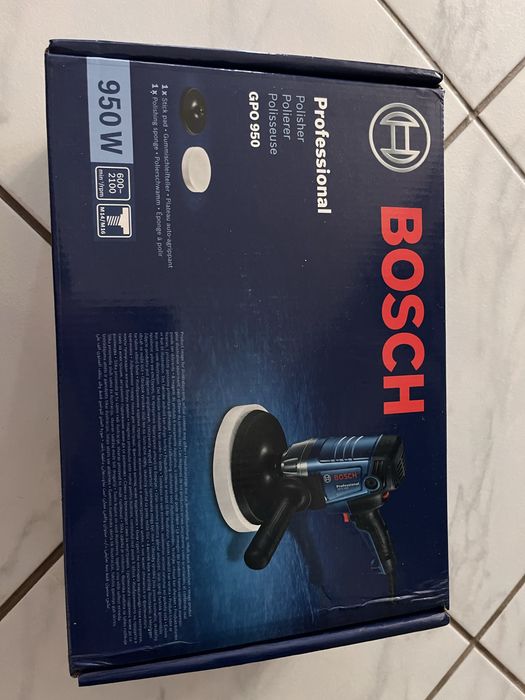 Bosch professional gpo950 masina de slefuit/polishat