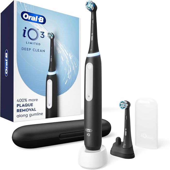 Электрическая зубная щетка Oral-B iO3 Limited Deep Clean, Black