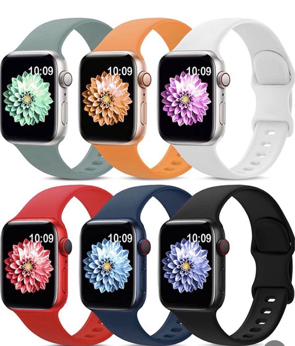 Curea Husa Silicon Direct X Incarcator Ceas Apple Watch Marimi S