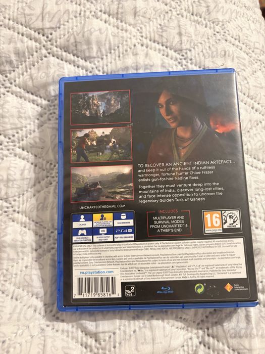 Uncharted the lost legacy за ps4